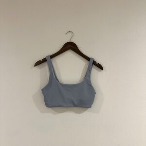 Light blue bikini top, excellent condition.